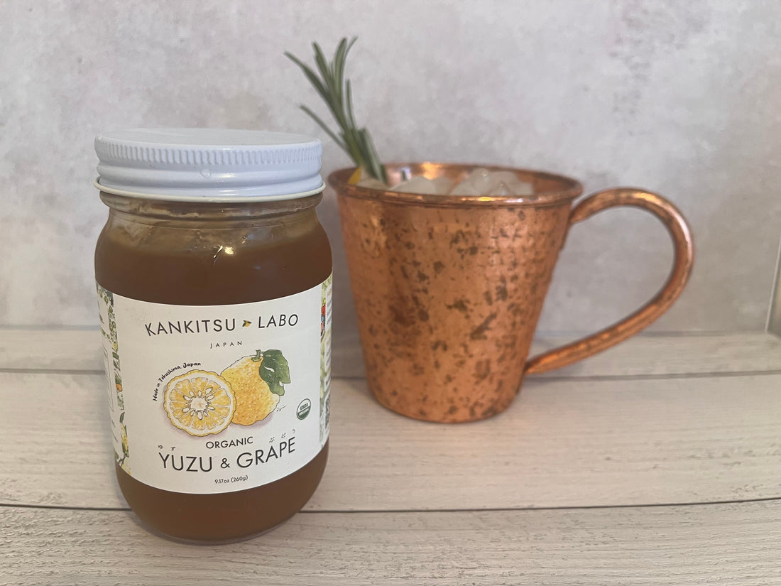 Yuzu Pear Mule and Yuzu & Grape Jam