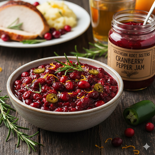 Spicy Cranberry Pepper Holiday Sauce