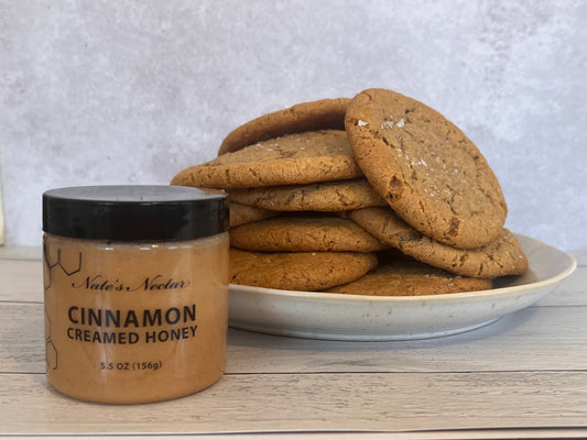 Salted Cinnamon Honey Cookies