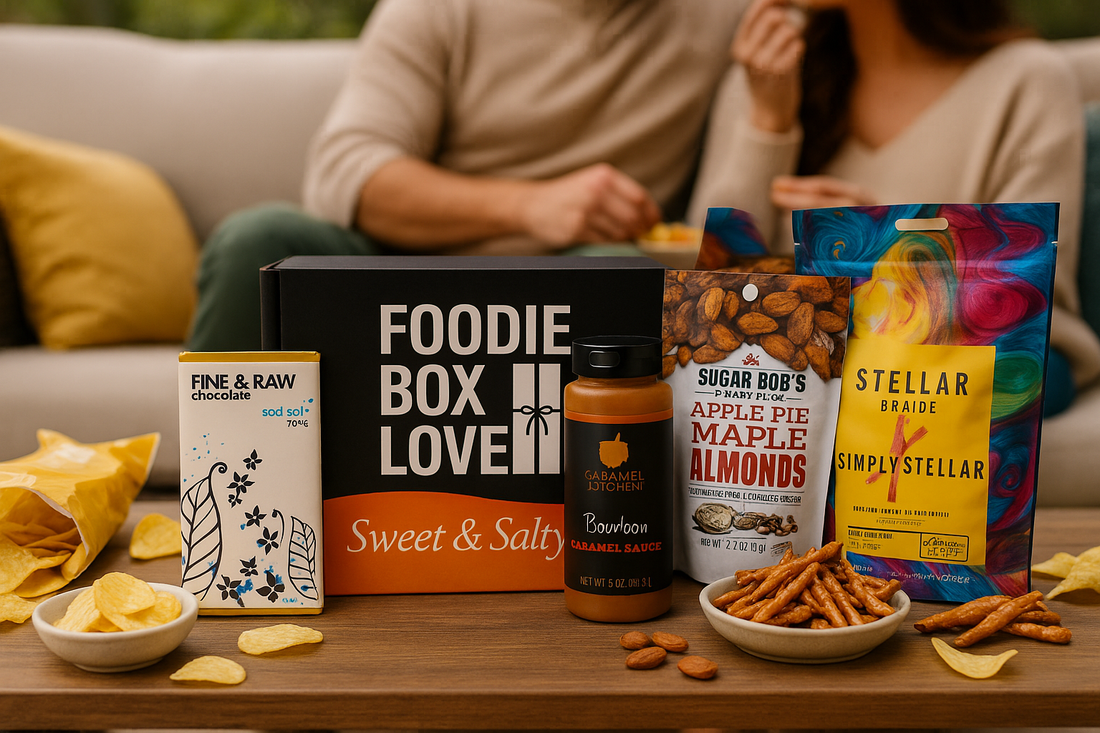 Foodie Box Love - Sweet & Salty Box Dec 2025