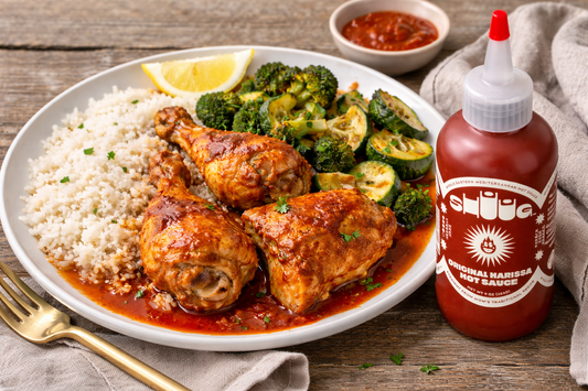 Hot Harissa Braised Chicken