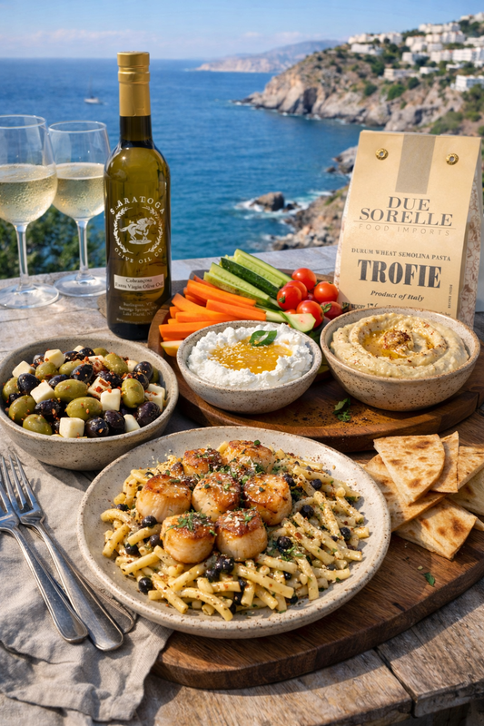 Mediterranean-Inspired Dinner al Fresco