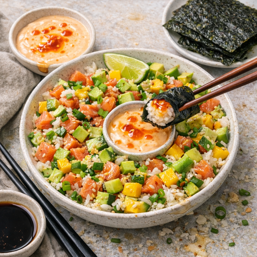 Deconstructed Sushi Bowl