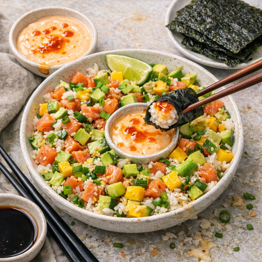 Deconstructed Sushi Bowl