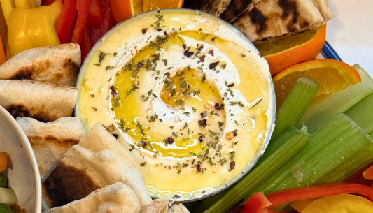 Hot Honey Whipped Feta Dip