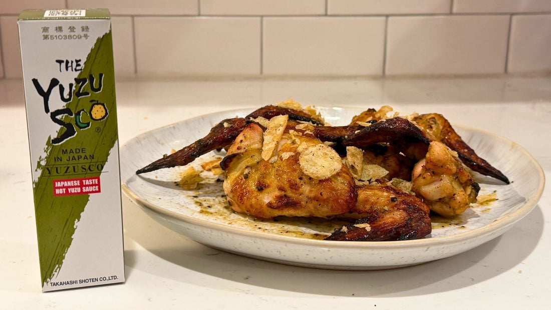 Yuzu & Black Pepper Chicken Wings with Yuzu Sco Hot Sauce