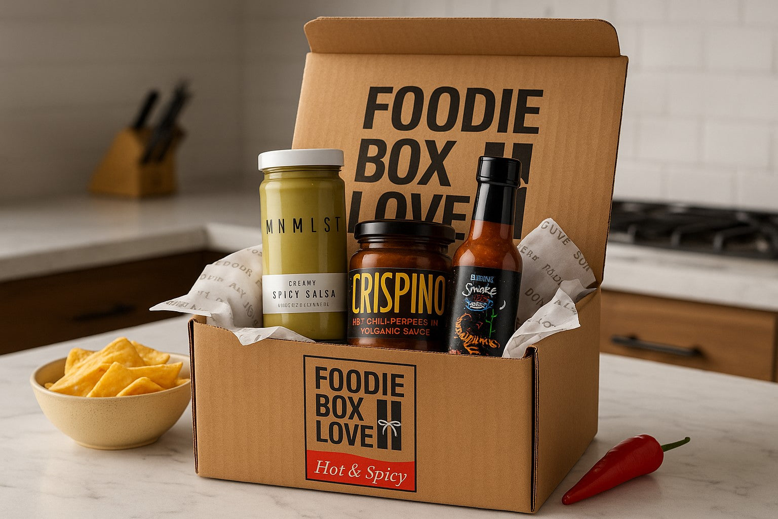 Hot & Spicy – Foodie Box Love